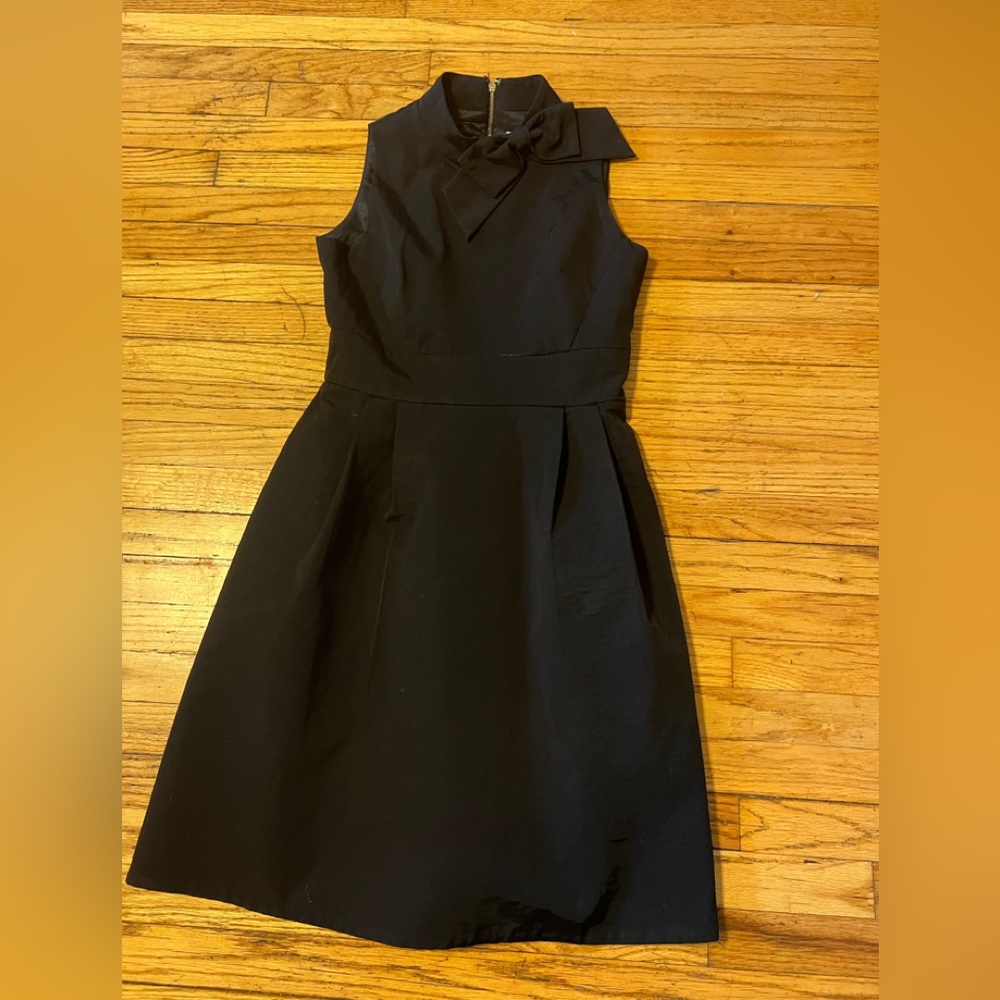 Kate Spade black lined dress with side pockets size S